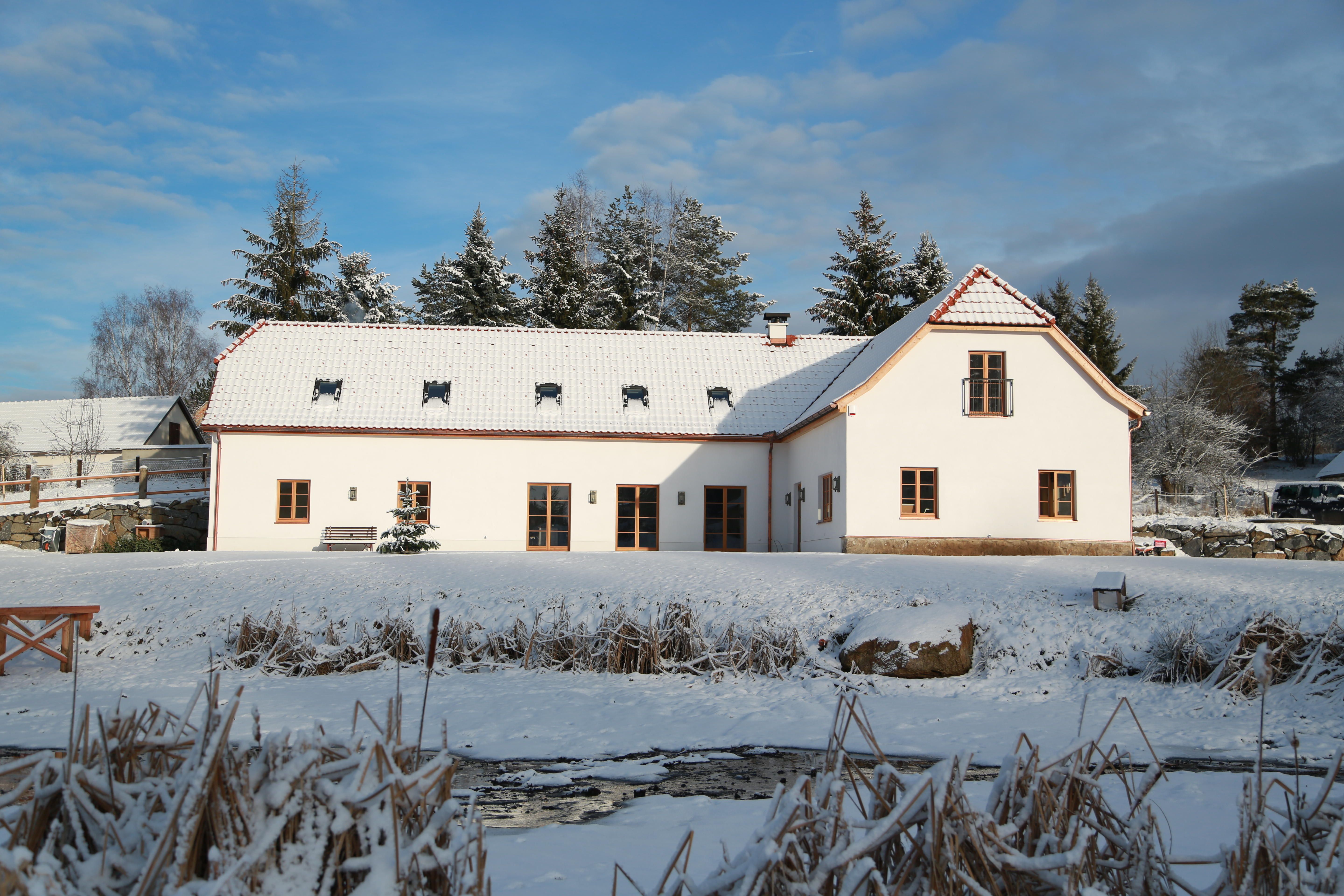 Landhaus Litschau im Winter 