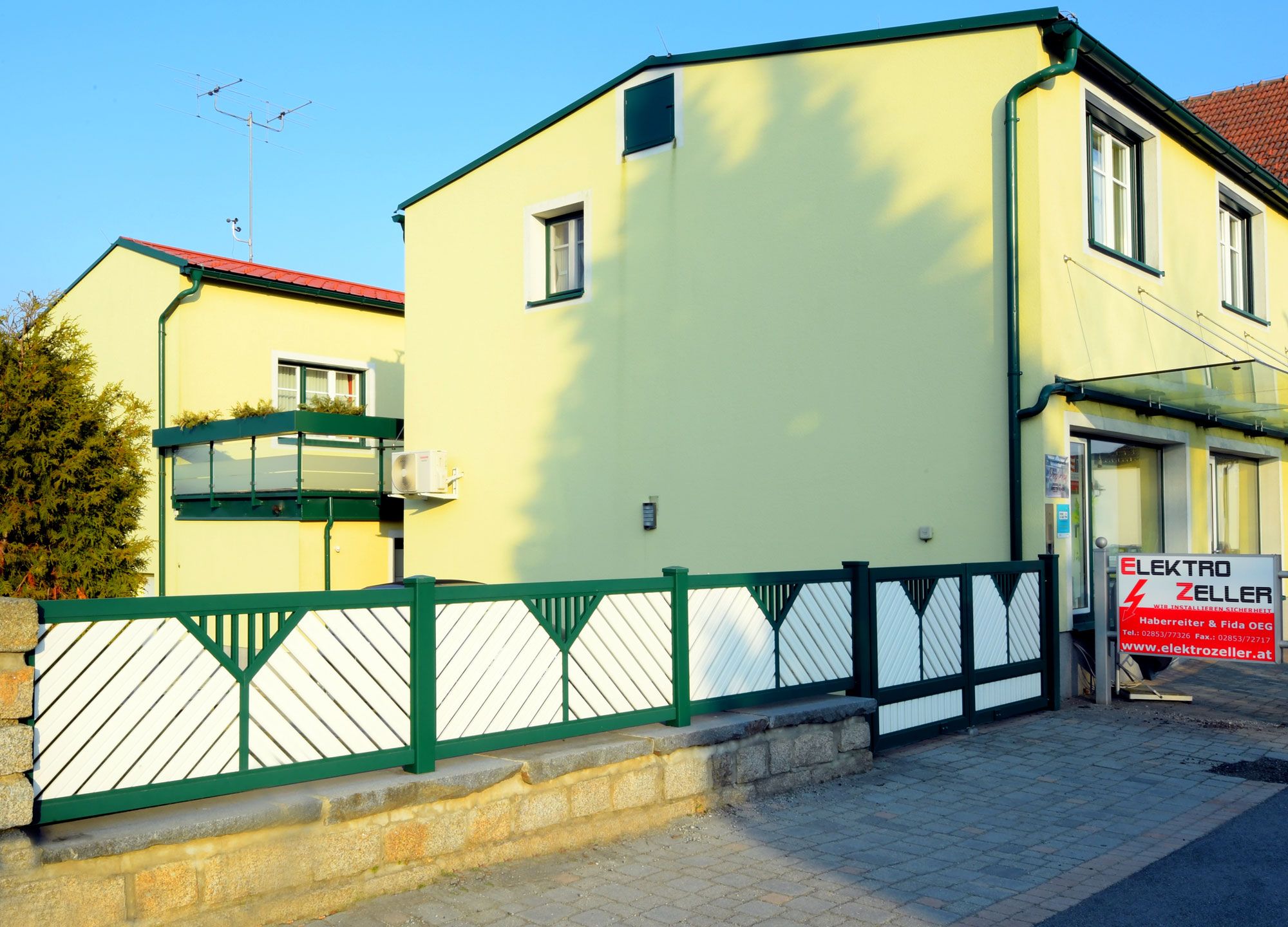 Eingang Fewo und Appartement